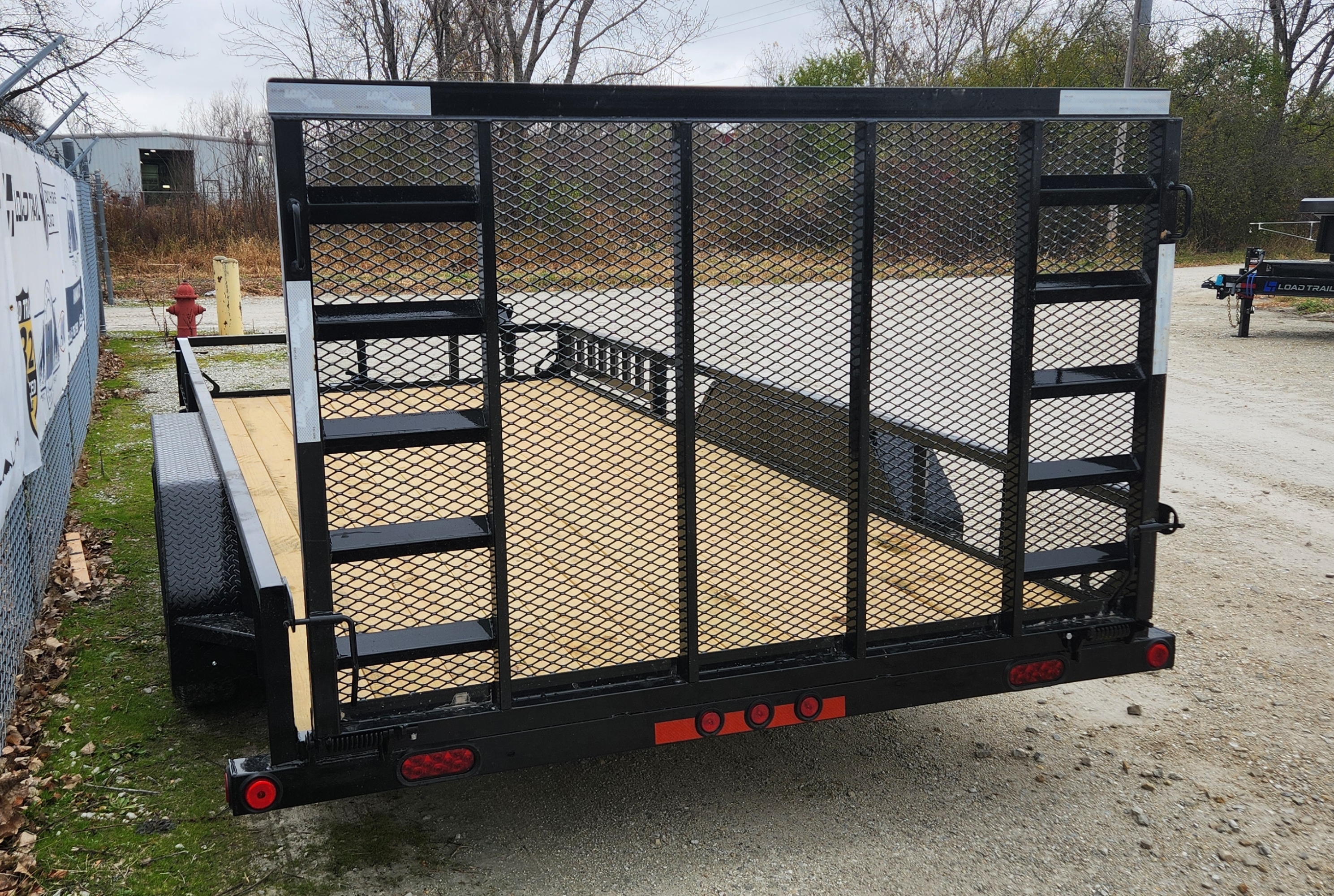 Load Trail 83" X 16' Steel Tandem Axle Utility Trailer with Spring